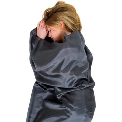 LifeSystems Silk Sleeping Bag Liner Rectangular šedá