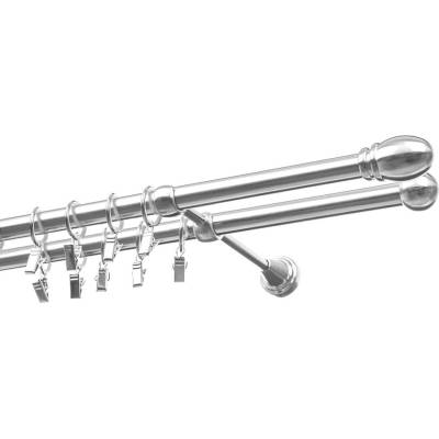 Garnyze-levne Garnýže Ovál dvouřadá nerez Exclusive 19 mm 180 cm