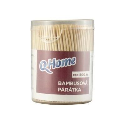 Q-Home Bambusová párátka 500 ks – Zbozi.Blesk.cz