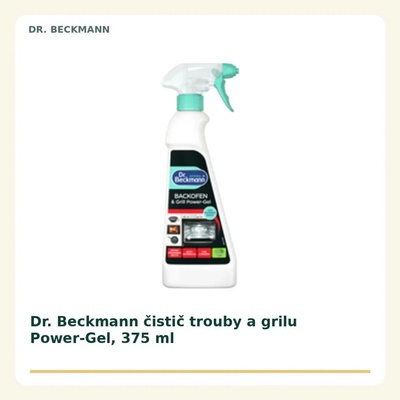 Dr. Beckmann aktivní čistič trouby sporáku a grilu ve spreji 375 ml