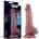 Lovetoy Vibrating Dual Density Power Cock 8.5" Dark Skin