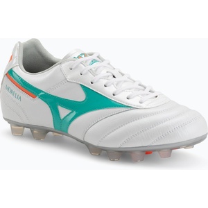 Mizuno Футболни обувки Mizuno Morelia II Elite FG white/arcadia/lava orange