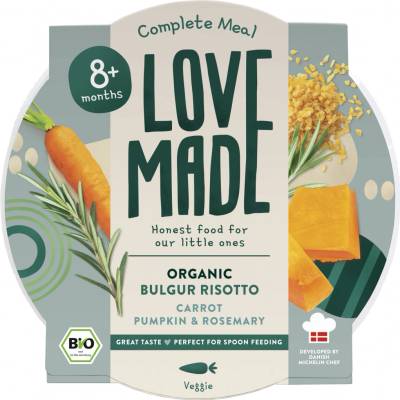 LoveMade BIO Rizoto z bulguru 185 g