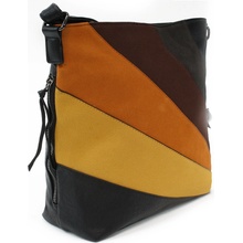 barevná dámská crossbody kabelka Cymba černá