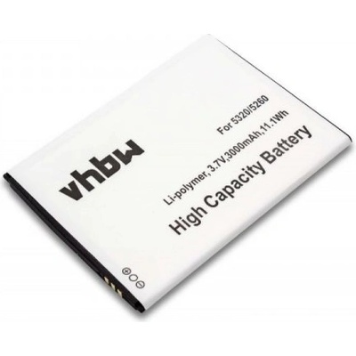 VHBW Батерия за Wiko Ridge Fab 4G, 3000 mAh (800113159)