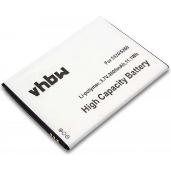 Image 1 of VHBW Батерия за Wiko Ridge Fab 4G, 3000 mAh (800113159)