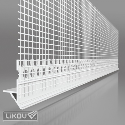 Likov lišta LE-LTD ukončovacia s okapnicou 2,5 m (159.1225) 1 ks