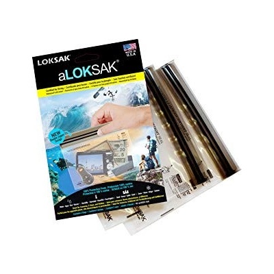 LOKSAK Vodotěsný sáček aLOKSAK 15,9 × 13,3 cm 2 ks