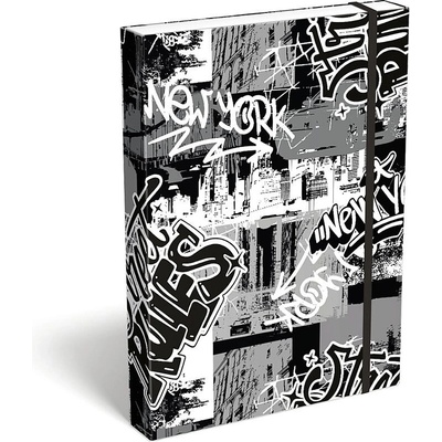 LIZZY box na sešity A4 Street Rules 658851