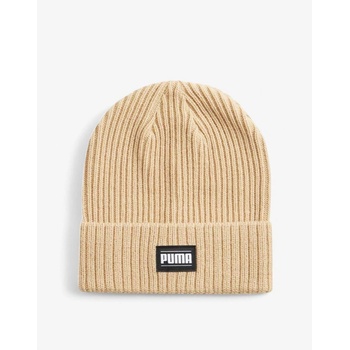 PUMA Ribbed Classic Cuff Beanie Cream
