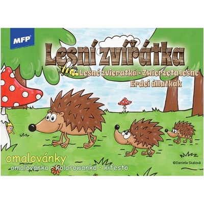 Maľovanka A5 Lesné zvieratká