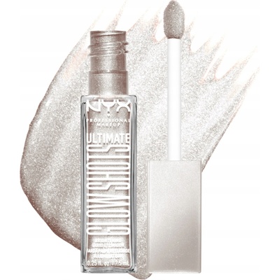 NYX Professional Makeup Ultimate Glow Shots Tekutý očný tieň Thru Coconut 7,5 ml