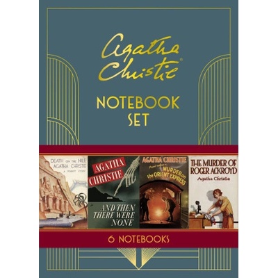 Chronicle Books Agatha Christie Notebook Set | Chronicle Books