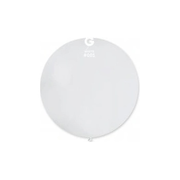Gemar Balónek G30 #001 bílý 80cm 31