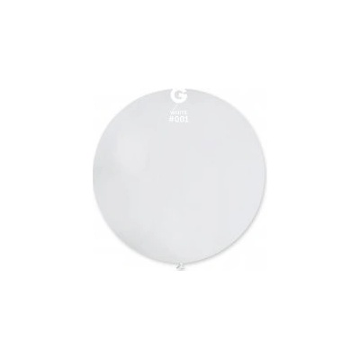 Gemar #001 Balónek 80cm/31 bílý