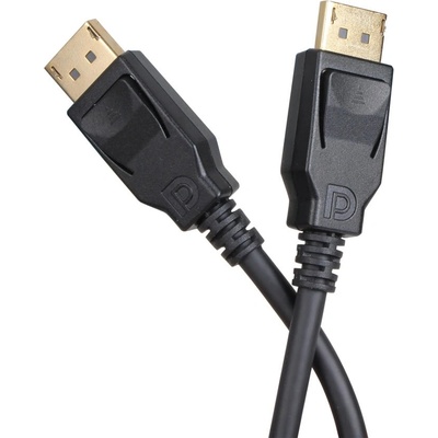 VCOM Кабел VCom CG651, от DisplayPort(м) към DisplayPort(м), 1.5m, черен, 8K@60Hz (CG651-1.5m)