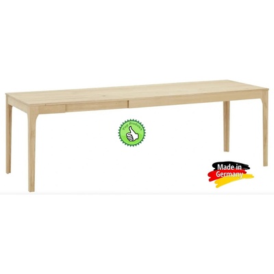 Rozkládací jídelní stůl - Divoký dub masiv 180 - 240 cm