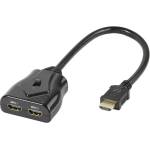 Vivanco Преходник Vivanco HDMI, 2x HDMI A-inputs, 1x HDMI A-output, ръчен (47157)
