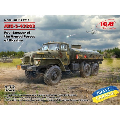 ICM ATZ 5 43203 Fuel Bowser of the Armed Forces of Ukraine 1:72
