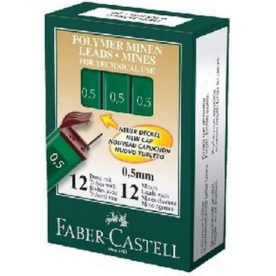 Faber-Castell Графитни мини, HB, 0, 5 mm, FABER-CASTELL (OF/9125 HB)