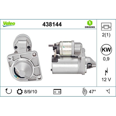 Štartér VALEO 438144