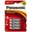 Panasonic LR03PPG/4BP 1, 5V AAA алкална постоянна микробатерия за моливи 4 бр. в опаковка LR03PPG-4BP (LR03PPG/4BP)