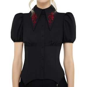 KILLSTAR дамска риза KILLSTAR - Rose's Despair - Black - KSRA013588