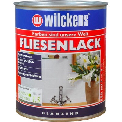 Wilckens Fliesenlack Na dlaždičky, obklady a kachličky bílá lesk 750 ml – Zbozi.Blesk.cz