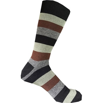 Image 1 of Firetrap Мъжки чорапи Firetrap Formal Socks 7 Pack Mens - Bold Stripe