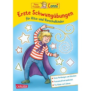 Conni Gelbe Reihe (Beschäftigungsbuch): Erste Schwungübungen für Kita- und Vorschulkinder | Uli Velte (ISBN: 9783551192813)