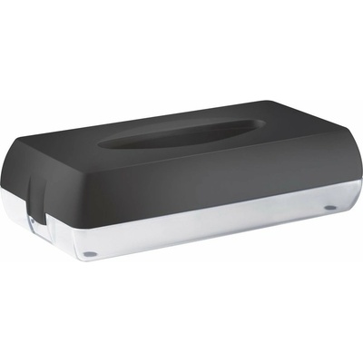 MARPLAST A68700NE Colored zásobník na papírové kapesníky, 27 x 13 x 7 cm ABS černá mat