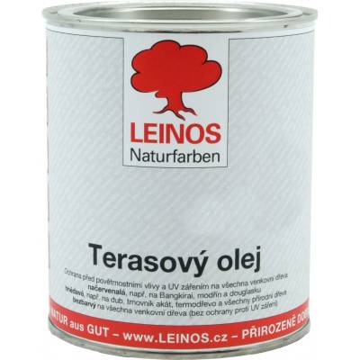 Leinos naturfarben Terasový olej 0,75 l načervenalý