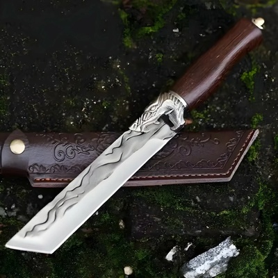 HARAHU Kuchynský nôž AG-33009 - Hnedá 18,5 cm