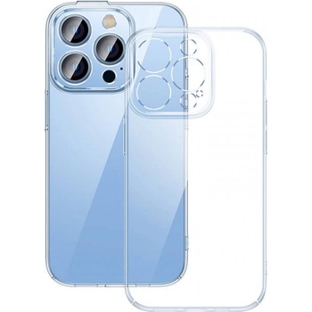 Baseus Crystal Transparent Magnetic Case and Tempered Glass set for iPh