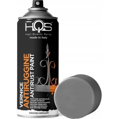 Antikorózny základný náter v spreji 400ml HQS sivý