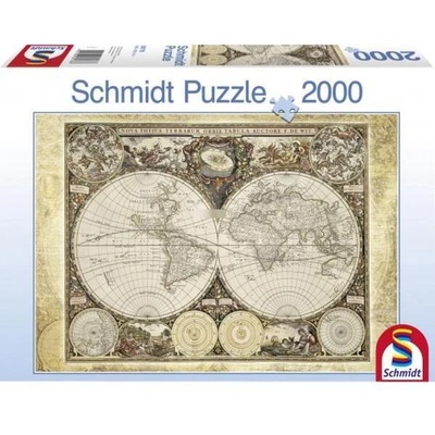Schmidt Spiele Schmidt Games пъзел Историческа карта на света (58178)