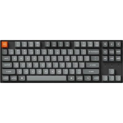 Keychron K8 Max 80% TKL Super Red Switch RGB Hot-Swap Black K8M-H1