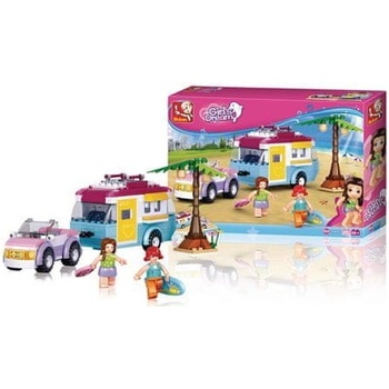 Sluban B0606 Auto s karavanem