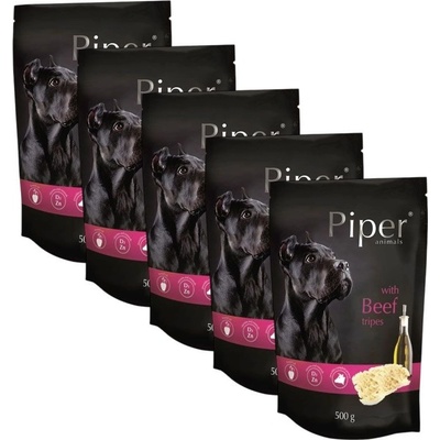 Piper Adult s hovädzími držkami 5 x 500 g