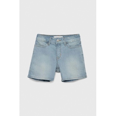 Abercrombie & Fitch Детски дънков къс панталон Abercrombie & Fitch в синьо с изчистен дизайн (KI249.3031)