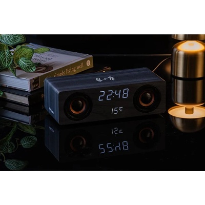 Karlsson Будилник Karlsson Classic BT Speaker (KA6059BK)