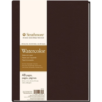Strathmore Serie 400 Cold Press Watercolour Hardbound Book Скицник 24 28 x 22 cm 300 g (P467-8-4)