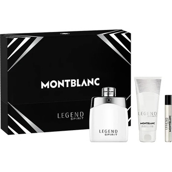 Mont Blanc Legend Spirit Подаръчен комплект, Тоалетна вода 100ml + Душ гел 100ml + Тоалетна вода 7.5 ml , мъже