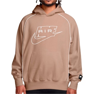 Nike Мъжки суичър Nike Air Pullover Hoody Hoodie - Hemp / White / White - размер S (017-4498-0312)