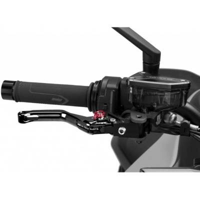 Páčka brzdy bez adaptéru 4.0 4130NR krátké černá/červená