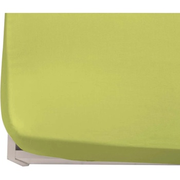 Image 1 of Png Панагюрище Долен чаршаф с ластик 165/200/20 см зелено 100% памук