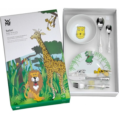 WMF Sada dětského nádobí a příborů SAFARI 6 ks