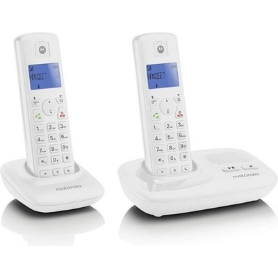 Motorola t412 безжичен dect телефон, phone t412wh (t412wh)