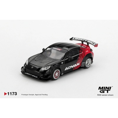 MINI GT Toyota GR86 LB?Nation Advan 1:64