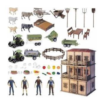 Maksik Large farm set with farmers cottage DIY
